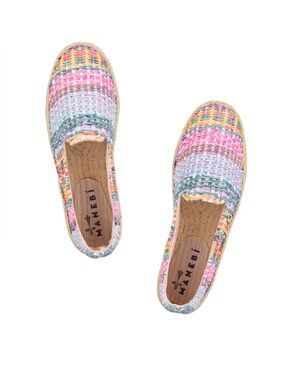 Manebi Espadrilles Raffia Jute Mix Double Sole Espadrilles ACAPULCO multicolor